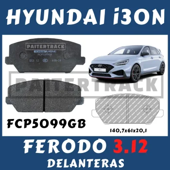 ferodo 3.12 hyundai i30n - fcp5099gb