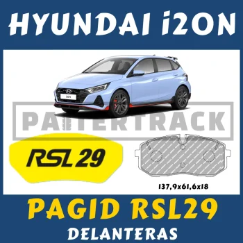 pagid rsl29 hyundai i20n