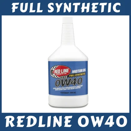 Aceite REDLINE 0W40 Full Synthetic