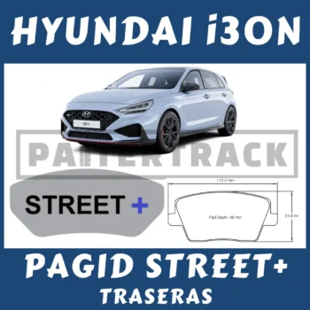 pagid street + hyundai i30n TRASERAS